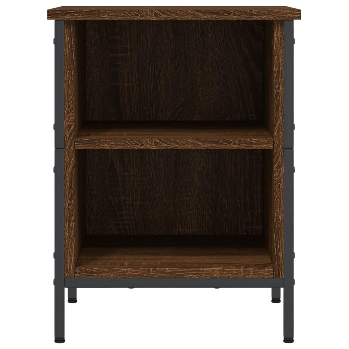 VIDAXL Armoire a chaussures chene marron 38x35x50 cm bois d'ingenierie