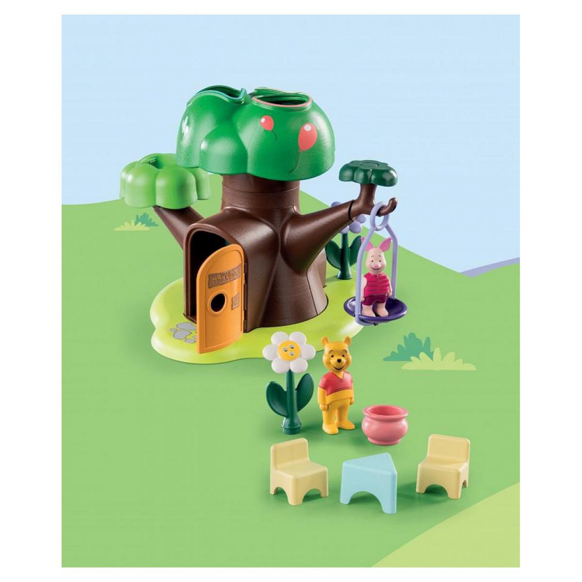 PLAYMOBIL 71316 Winnie l'ourson et porcinet avec cabane