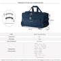 Voir la diapositive 2 : David Jones Sac de voyage cabine avec roulettes 34L  52cm