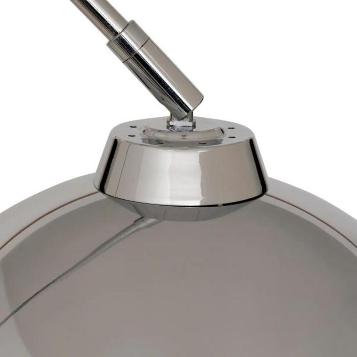 ATMOSPHERA Lampadaire Arc en Métal  Floris  177cm Argent