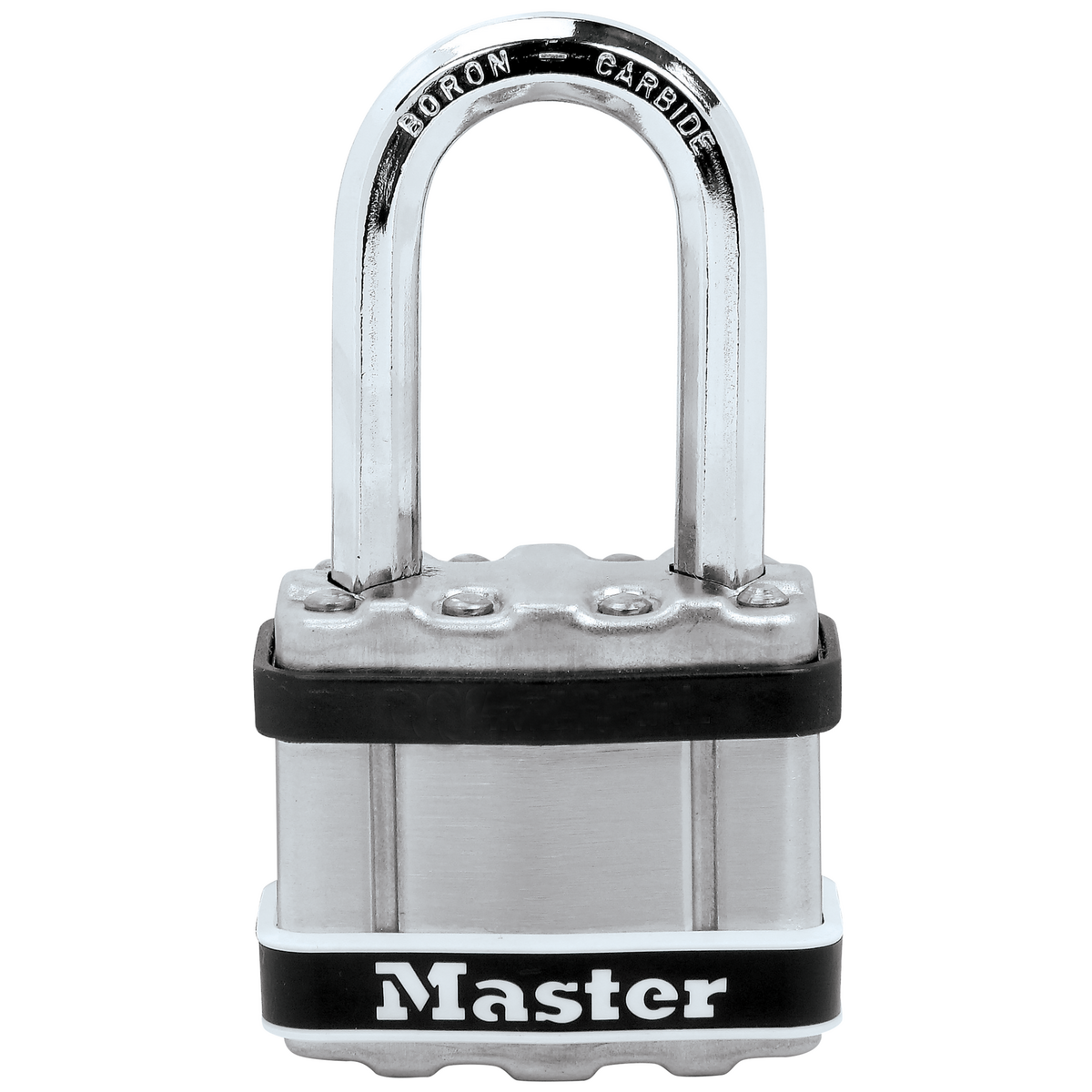 Master lock Cadenas en Acier Laminé Haute Sécurité [Protection en acier inoxydable] M1EURDLFSTS