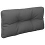 Voir la diapositive 5 : VIDAXL Coussins de palette lot de 2 anthracite tissu