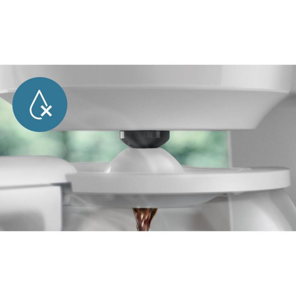 Philips Cafetière filtre HD7411/00 blanc