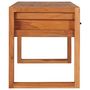 Voir la diapositive 4 : VIDAXL Meuble TV 100x40x45 cm Bois de teck