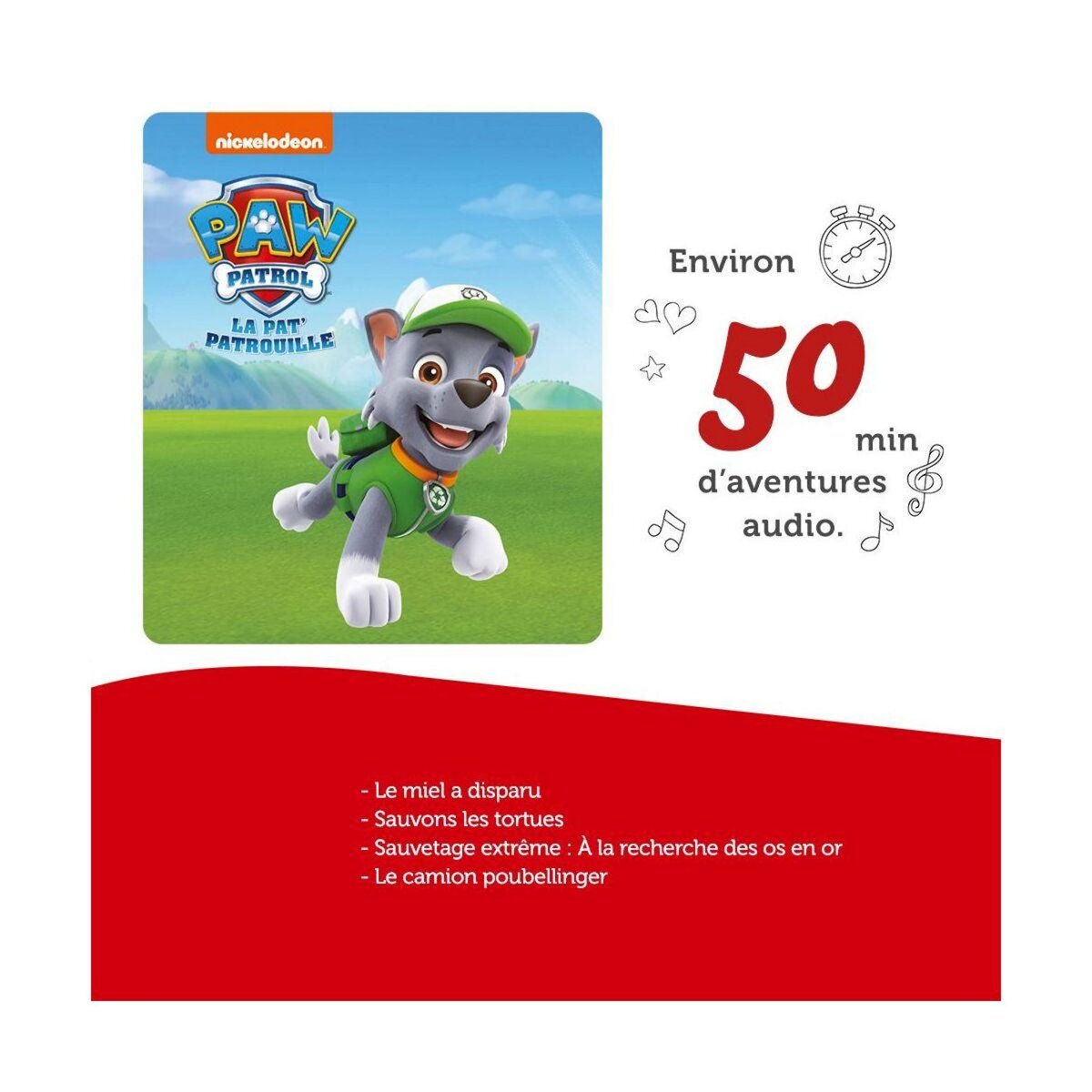 TONIES Figurine La Pat'Patrouille Rocky