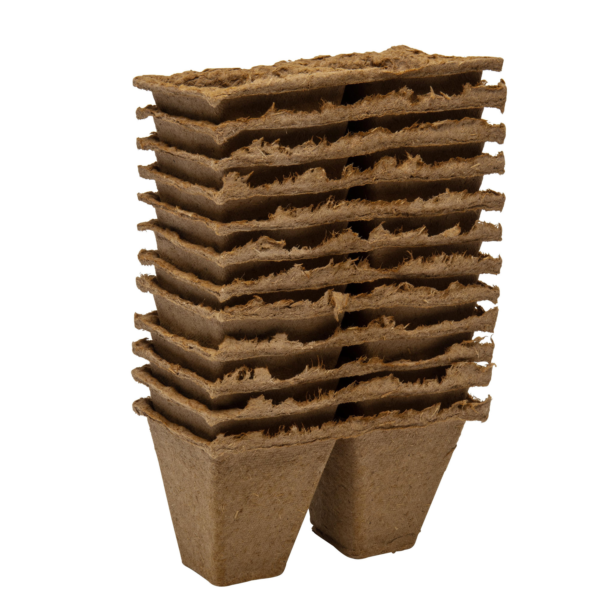 Voir la diapositive 2 :  Godet de cultures carré 6 x 12 x 6 cm  24 pcs