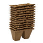 Voir la diapositive 2 :  Godet de cultures carré 6 x 12 x 6 cm  24 pcs