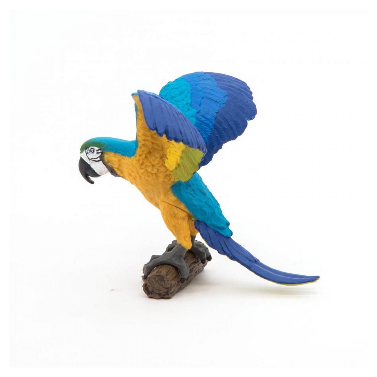 Papo 50235 Perroquet ara bleu  figurine
