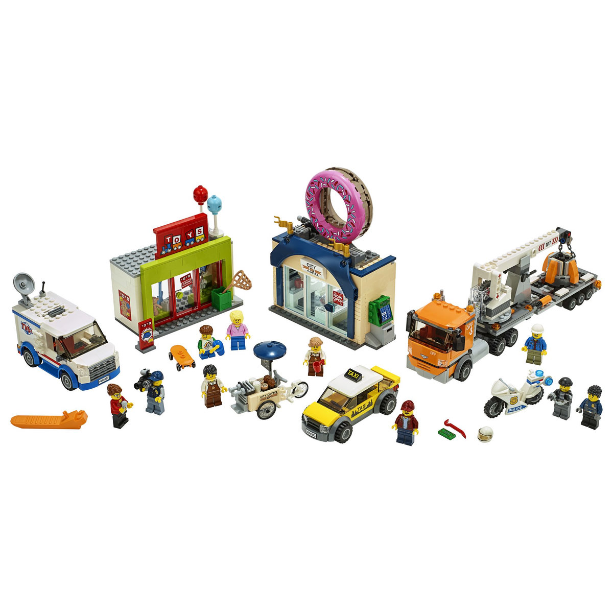 LEGO City 60233 - L'ouverture du magasin de donuts