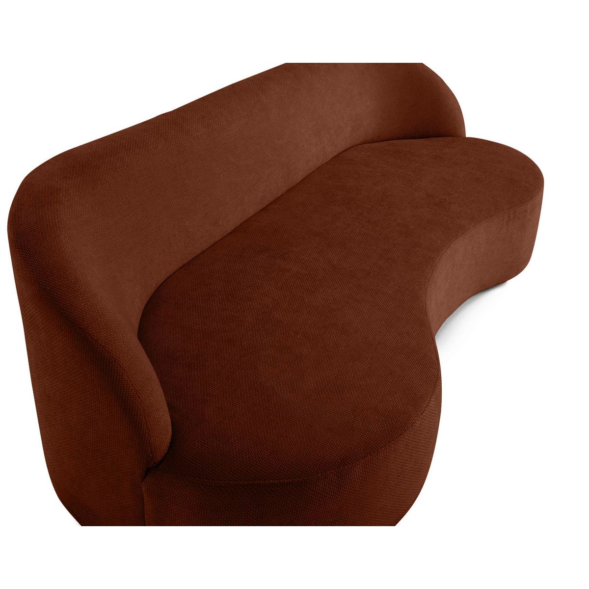 LISA DESIGN Polaris - canapé 3 places - en velours texturé