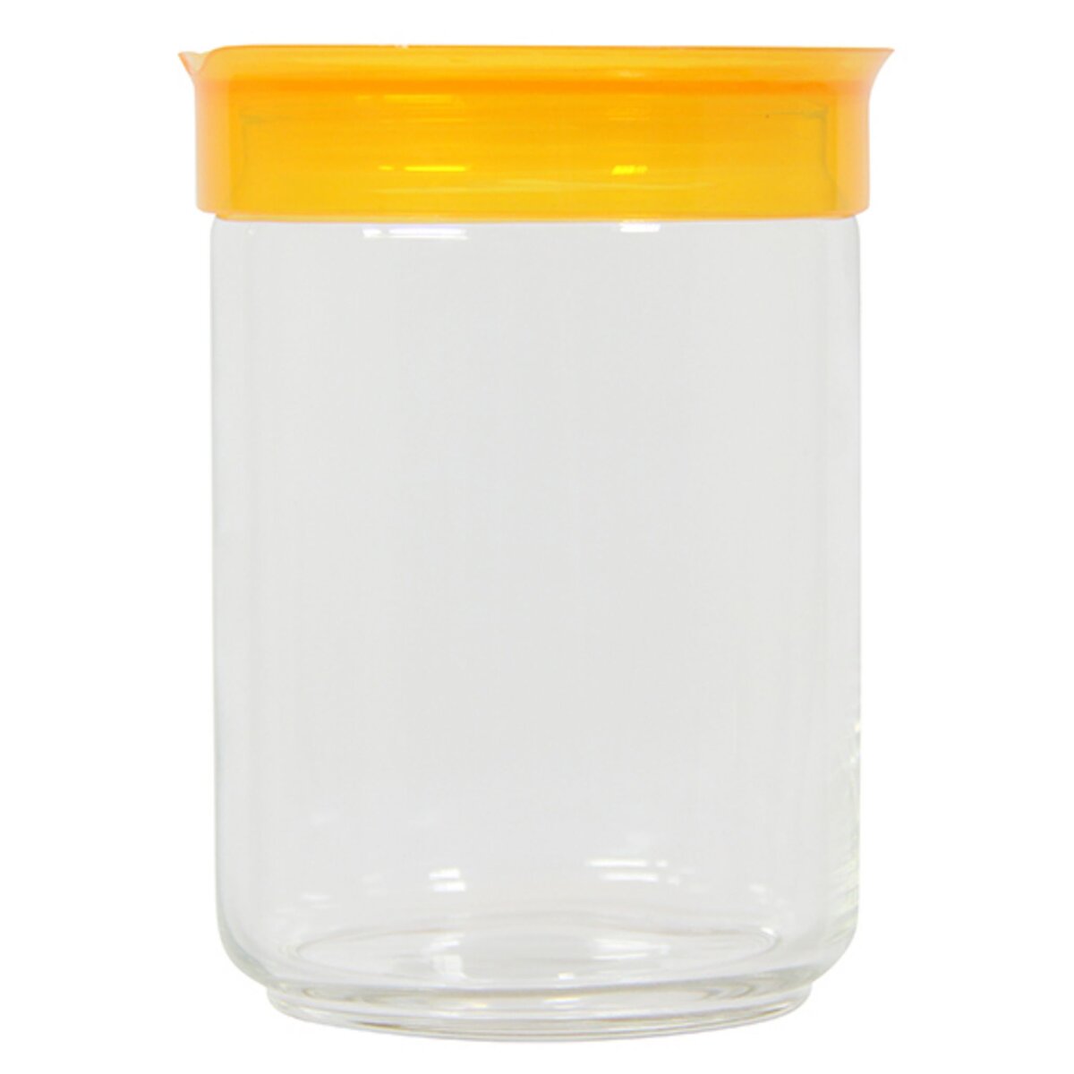 LUMINARC Pot en verre Luminarc avec couvercle Storing box orange