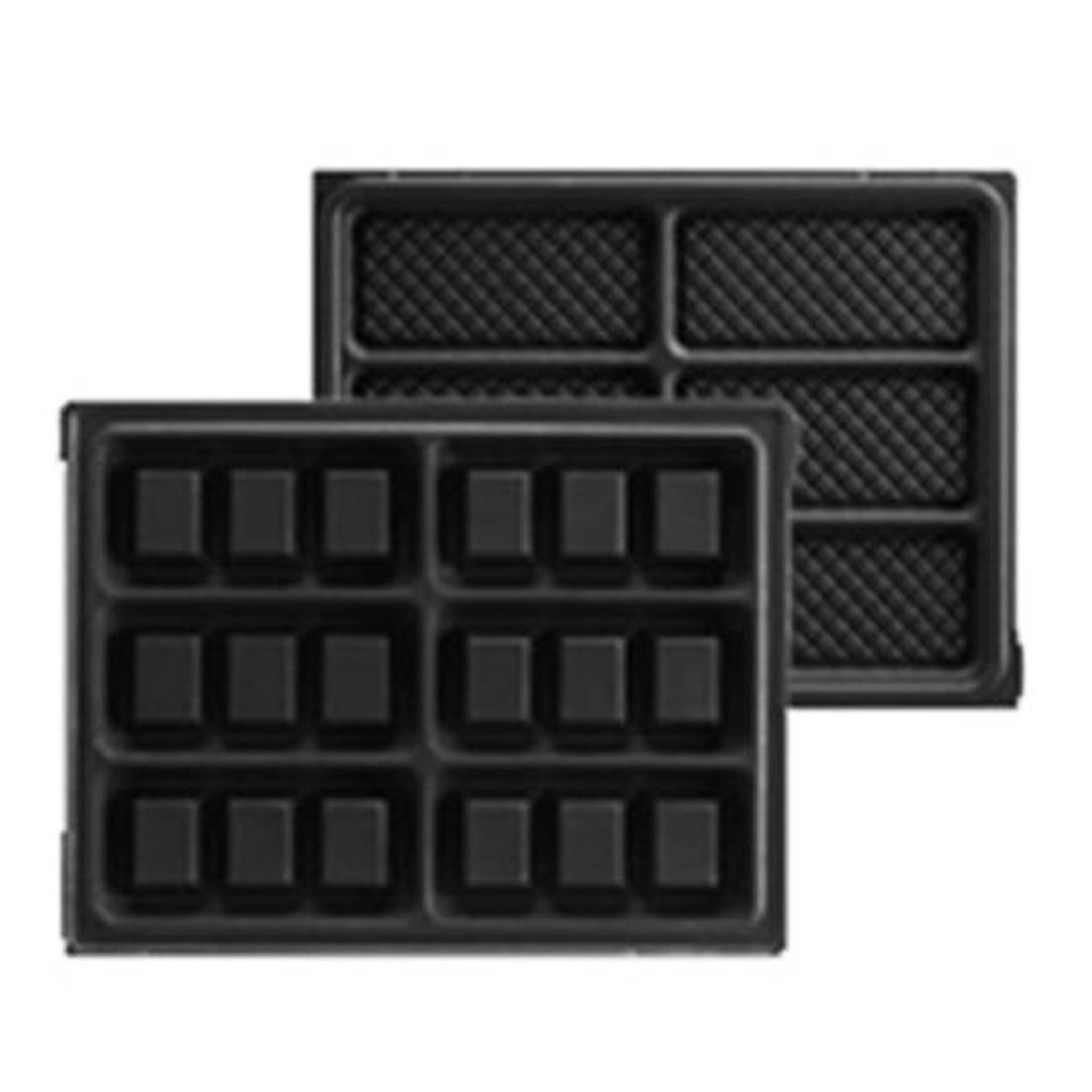LAGRANGE Plaques 6 mini gaufres pour tarti'gaufres - 020322