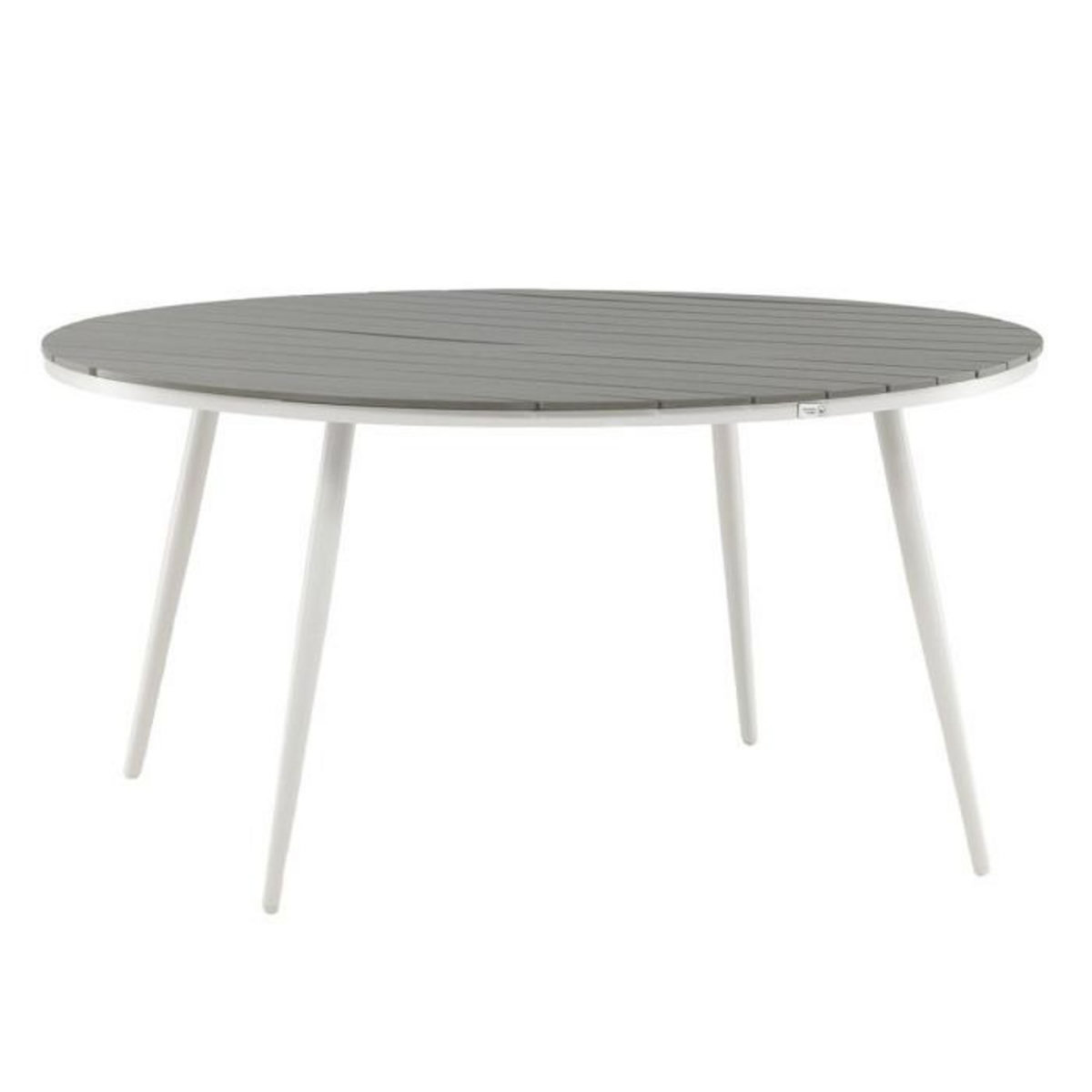 Paris Prix Table de Jardin Ronde  Break  150cm Gris