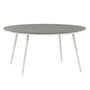 Voir la diapositive 1 : Paris Prix Table de Jardin Ronde  Break  150cm Gris
