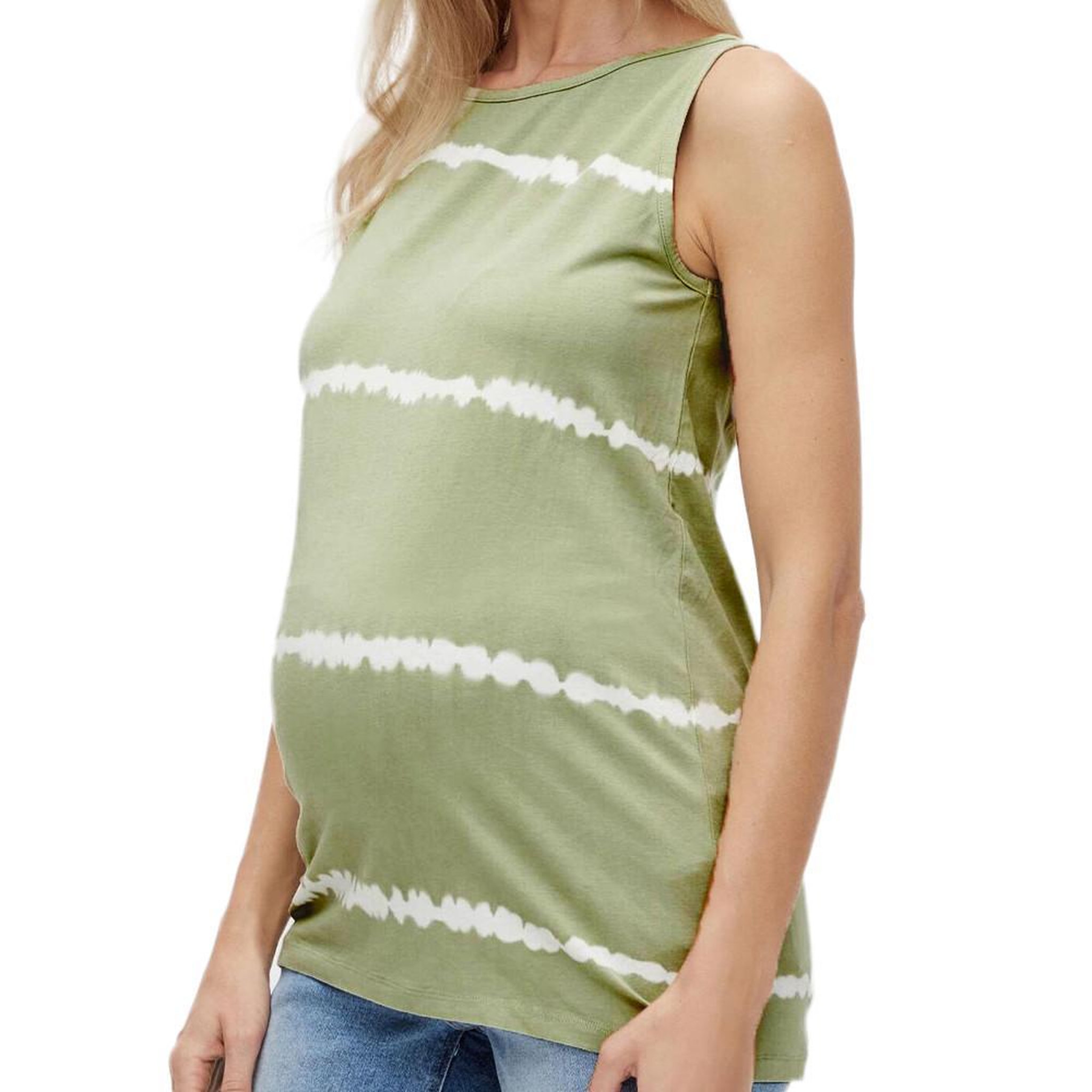 MAMALICIOUS Débardeur de Grossesse Vert Femme Mamalicious Nalia. Coloris disponibles : Vert