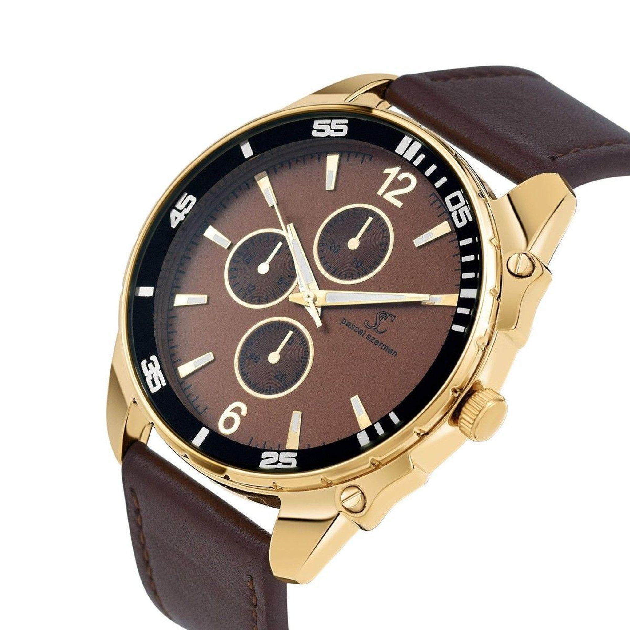Voir la diapositive 3 : SC CRYSTAL Montre homme quartz par Pascal Szerman