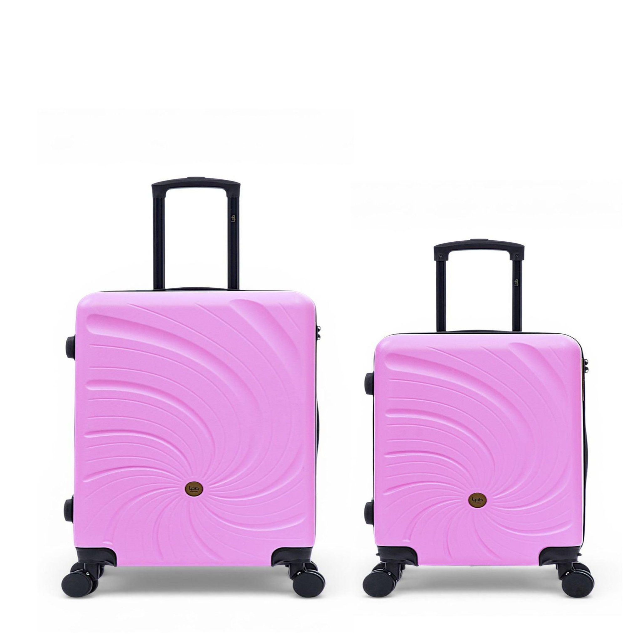 LES P'TITES BOMBES LPB Lot de 2 Valises Rigides Taille Moyenne et Cabine SERENA