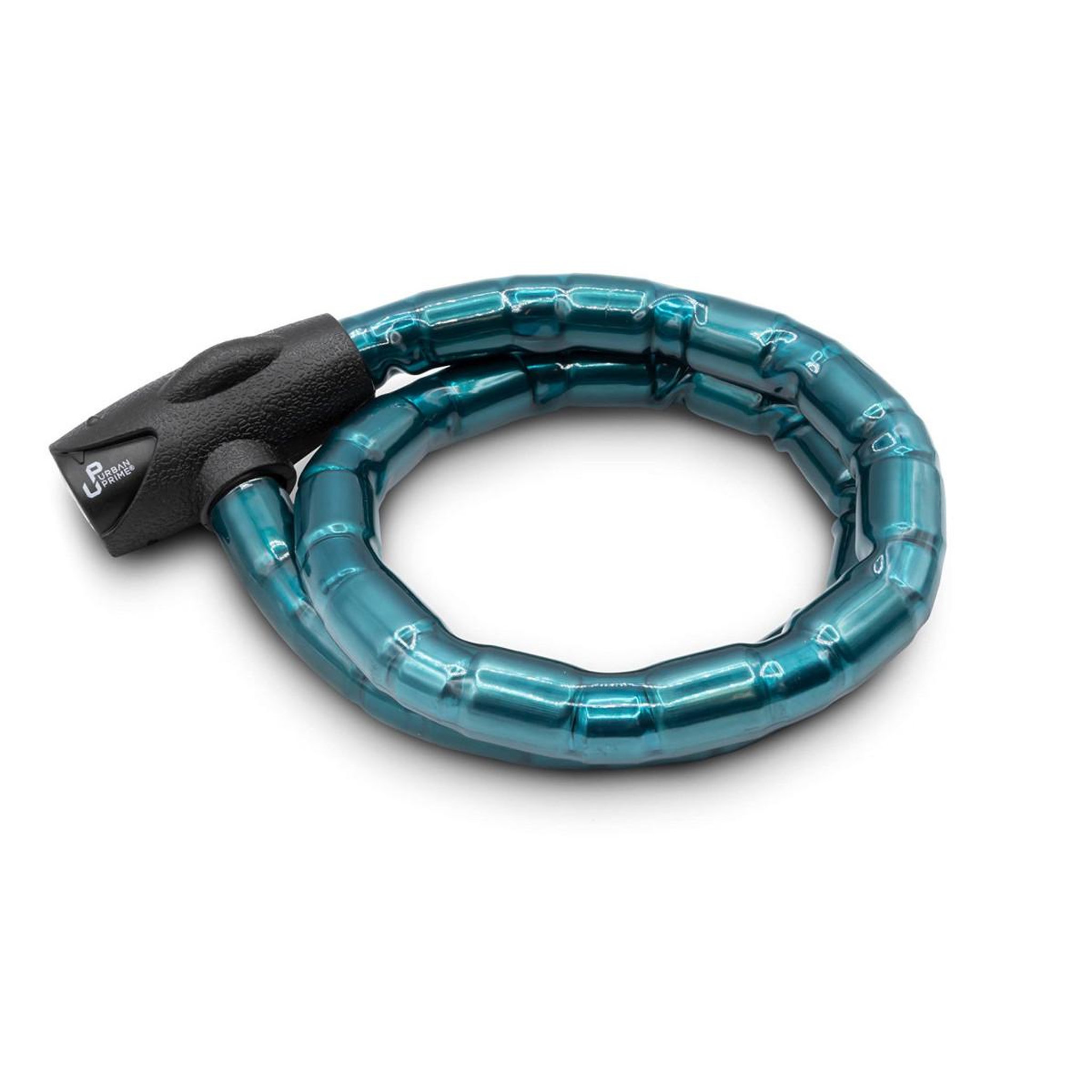 Voir la diapositive 2 : URBAN PRIME Urban Prime Armoured Cable Lock - Antivol à clé pour vélo, moto et scooter 22 mm