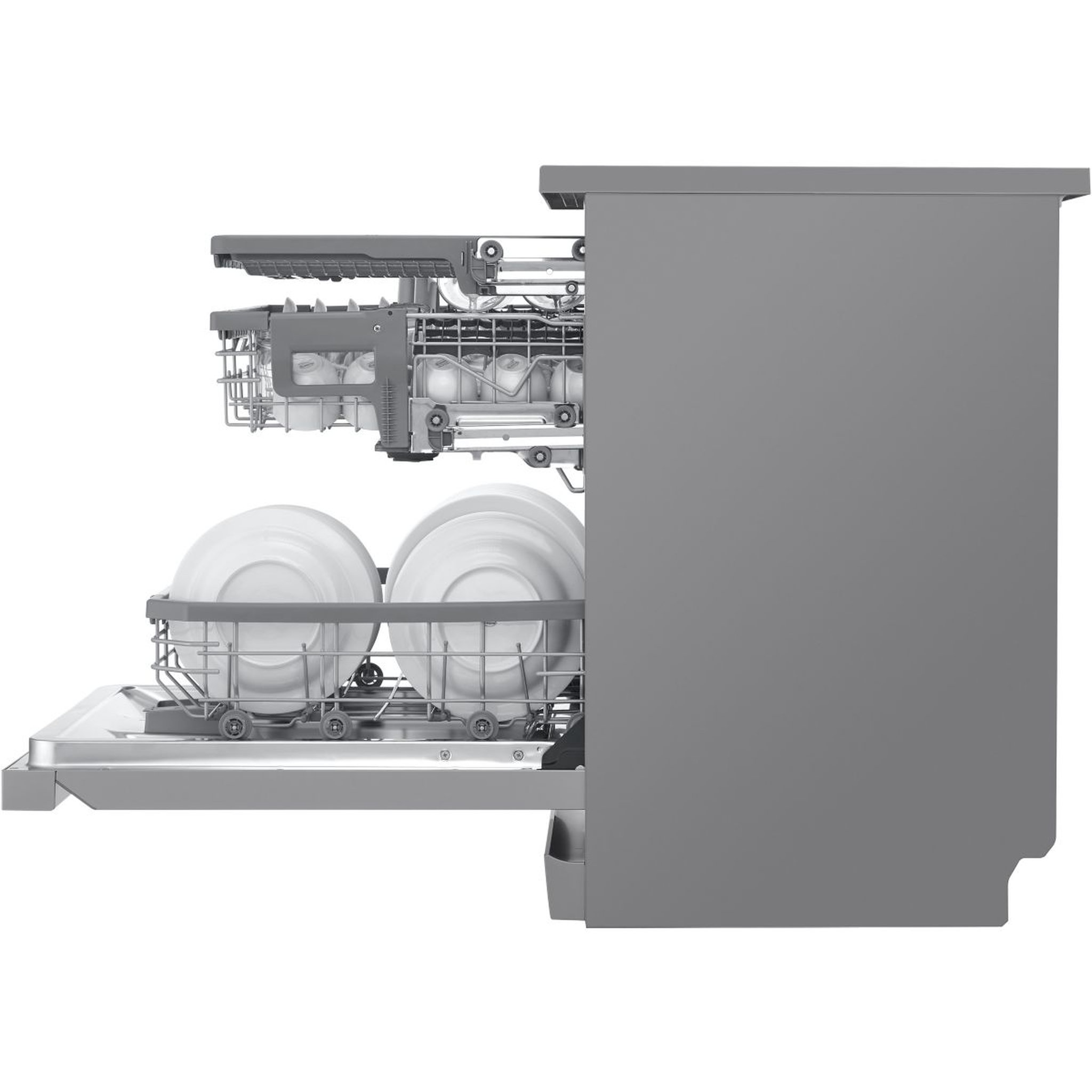 Voir la diapositive 2 : LG Lave vaisselle 60 cm DF425HSS DirectDrive Truesteam