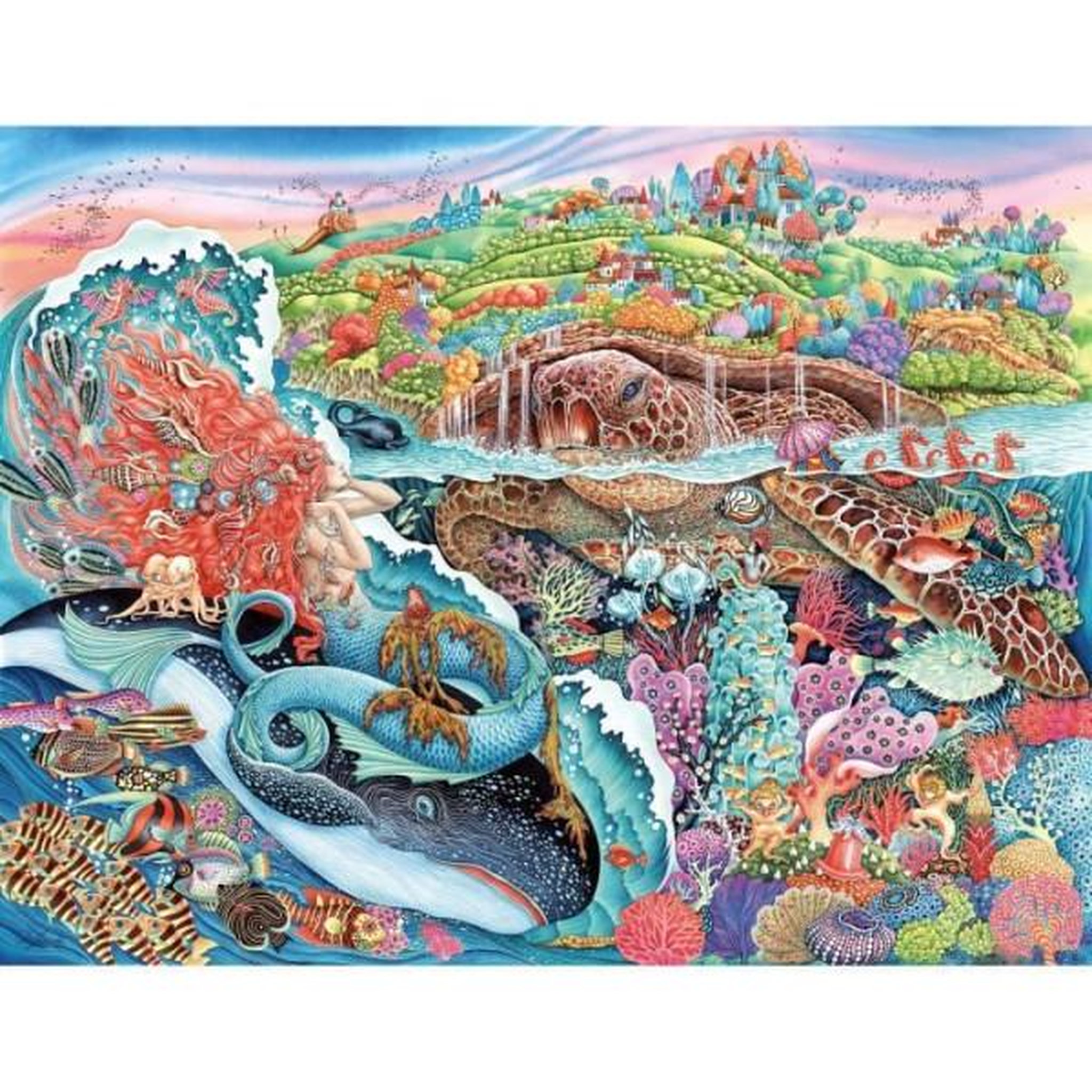 Voir la diapositive 1 : RAVENSBURGER Puzzle 2000 pieces, Puzzle Adultes, Des 14 ans, Le mythe de Thalassa, Mer , 12001484, Ravensburger