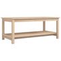 Voir la diapositive 2 : VIDAXL Table basse 110x55x45 cm Bois massif de pin