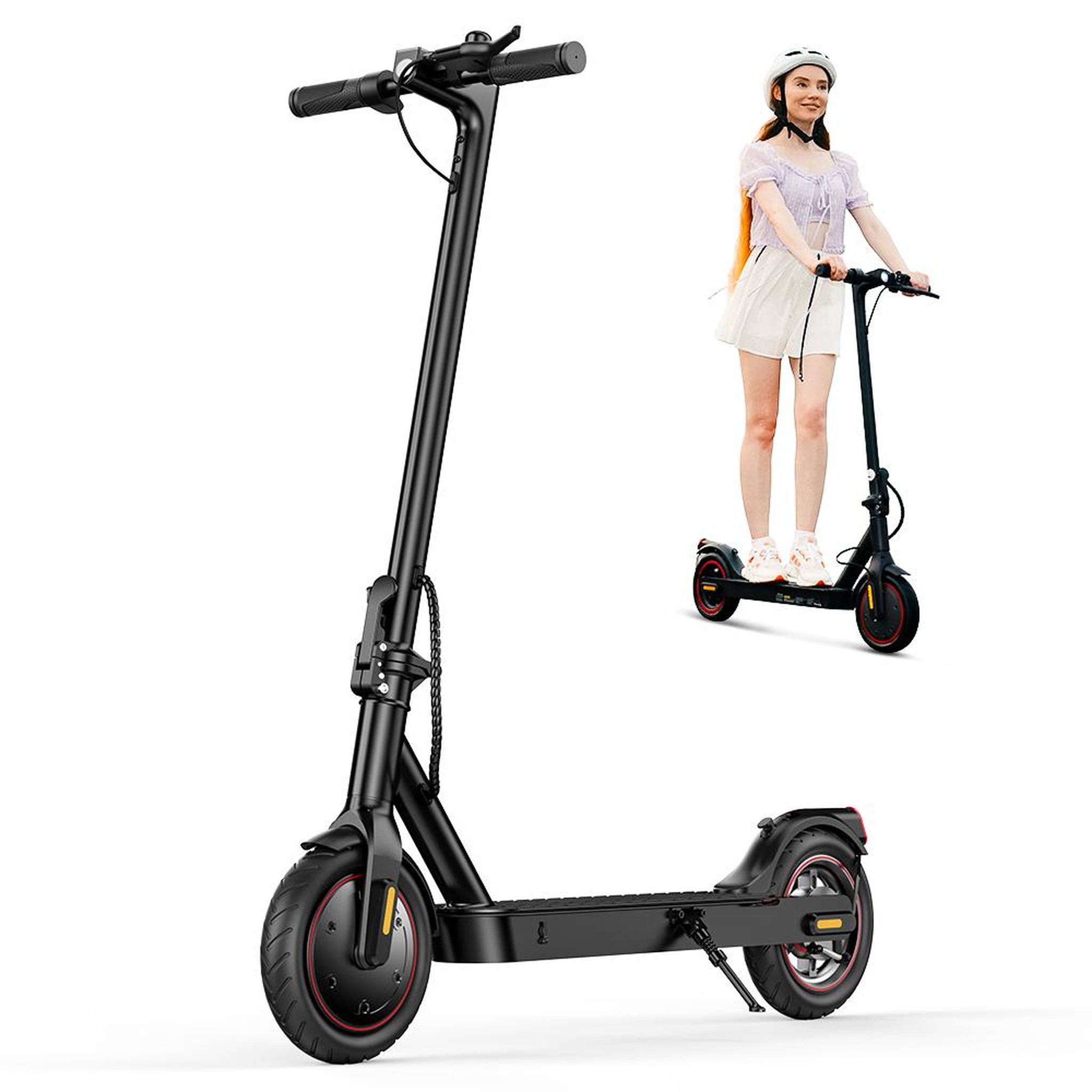 Voir la diapositive 3 : ISCOOTER Trottinette électrique iScooter W3, 36V 7,8Ah, pliable 8,5 , noir