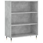 Voir la diapositive 4 : VIDAXL Buffet gris beton 69,5x32,5x180 cm bois d'ingenierie