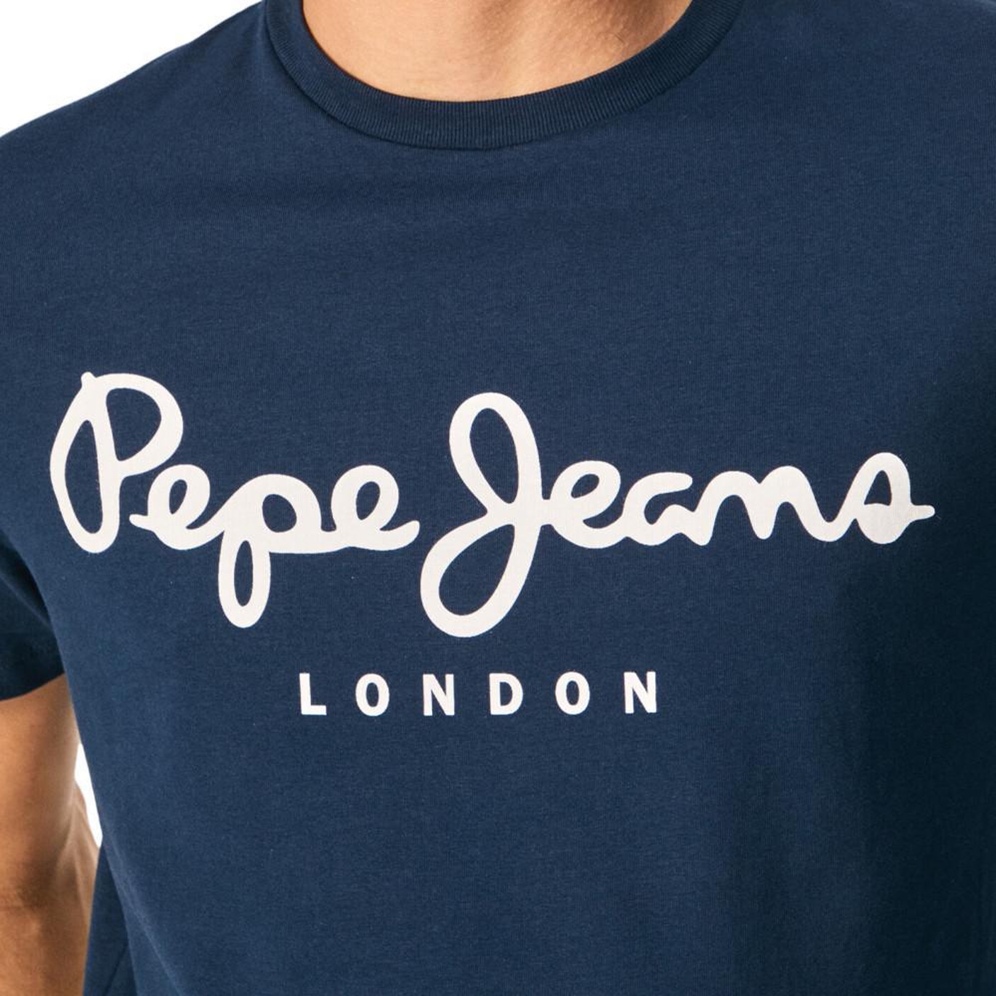 Voir la diapositive 3 : Pepe Jeans T shirt  Homme Pepe Jeans Original Stretch N