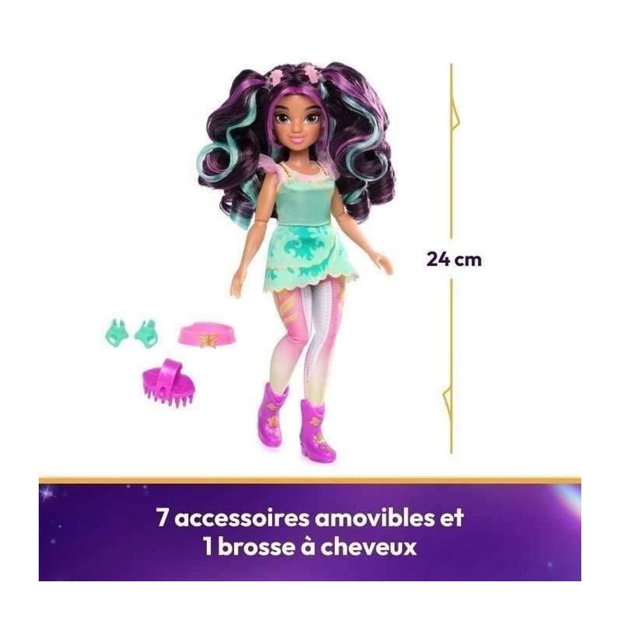 Voir la diapositive 3 : Spin Master SPIN MASTER POUPEE 24 CM AVA Unicorn Academy