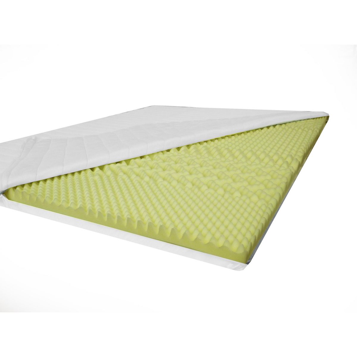Surmatelas 7 zones Mousse Haute résilience 160x200 cm