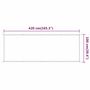 Voir la diapositive 6 : VIDAXL Auvent vertical Beige 100x420 cm Tissu oxford