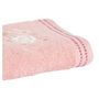 Voir la diapositive 2 : ACTUEL Serviette invité fantaisie en coton 450 g/m² BALLERINA 
