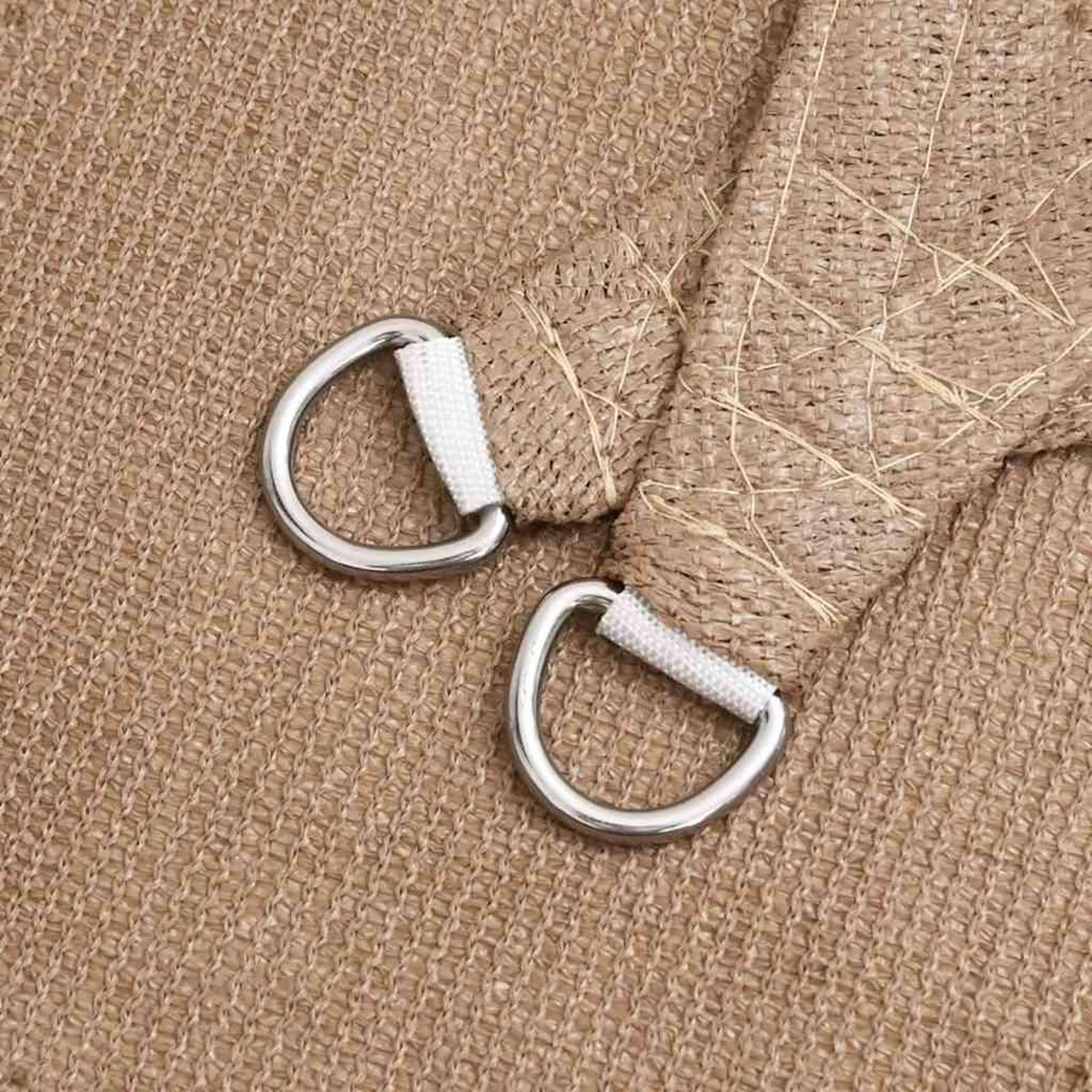 Voir la diapositive 5 : VIDAXL Voile d'ombrage 160 g/m^2 Taupe 3x4x4 m PEHD