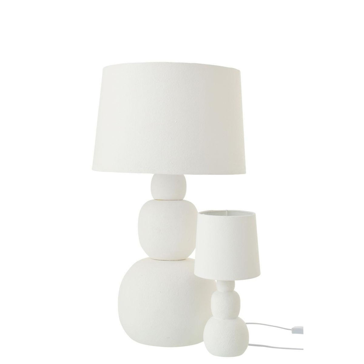 Paris Prix Lampe à Poser en Céramique  Renee  32cm Blanc