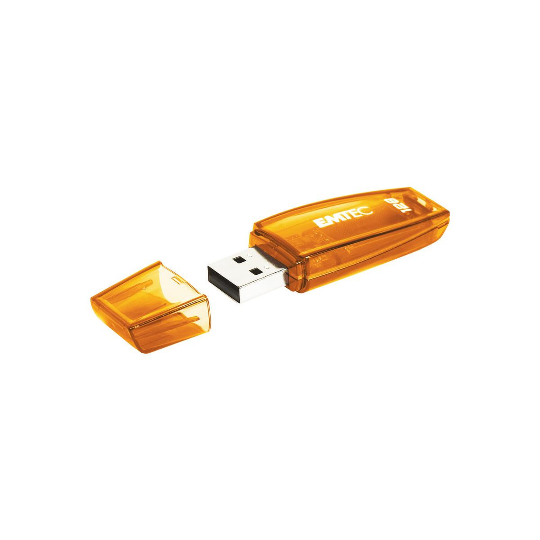 Voir la diapositive 2 : EMTEC Clé USB 2.0 Emtec 128 Go Orange