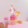 Graine créative Bougies d'anniversaire princesse à faire soi-même