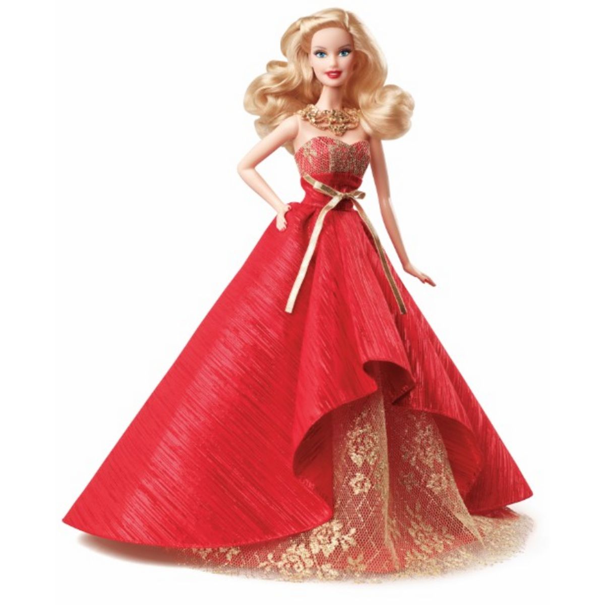 MATTEL Poupée Barbie Joyeux Noël 2014 - Poupée Collection