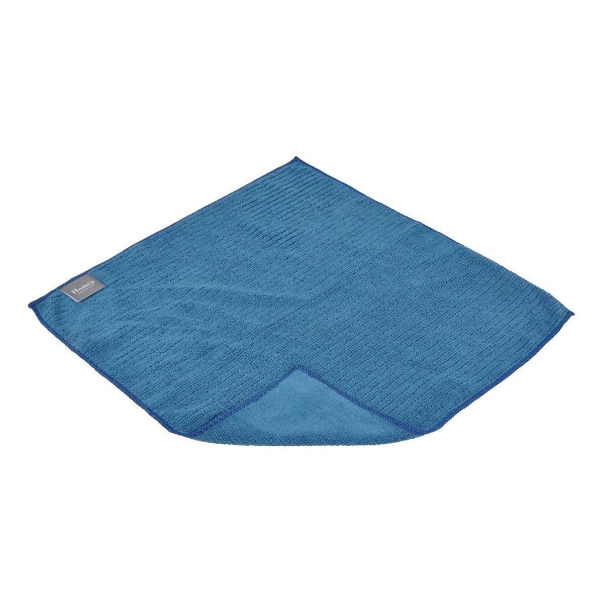 Paris Prix Torchon de Cuisine  Absorbant  40x40cm Bleu Paon