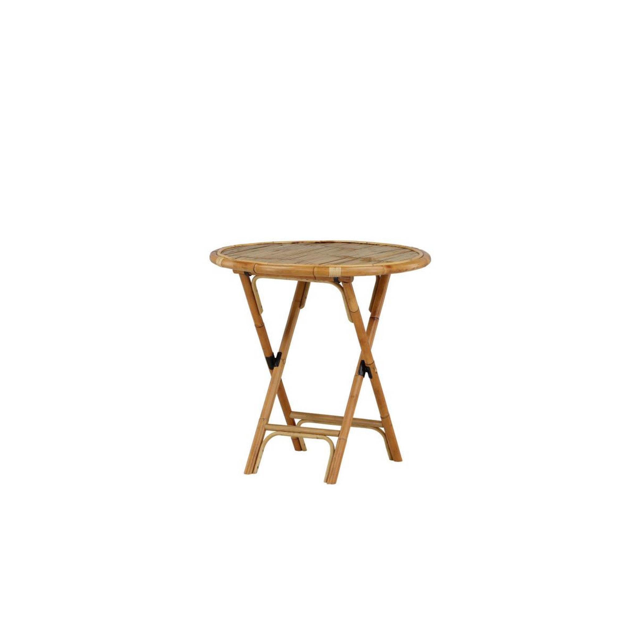 Voir la diapositive 3 : Paris Prix Table de jardin  cane  80cm naturel