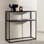 Voir la diapositive 5 : Paris Prix Console Design en Métal  Georgetown  80cm Noir