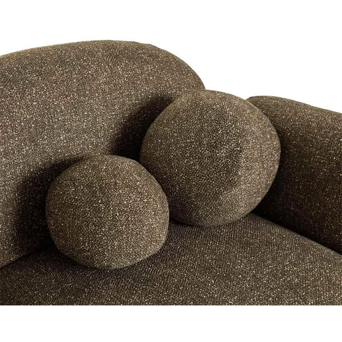 LISA DESIGN Velris - canapé d'angle gauche 3 places en tissu moucheté