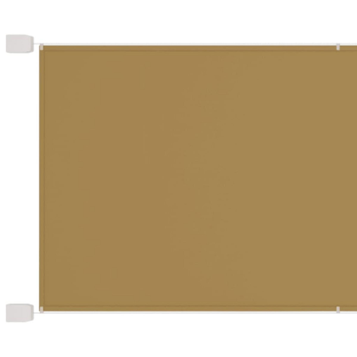 VIDAXL Auvent vertical Beige 180x1000 cm Tissu oxford