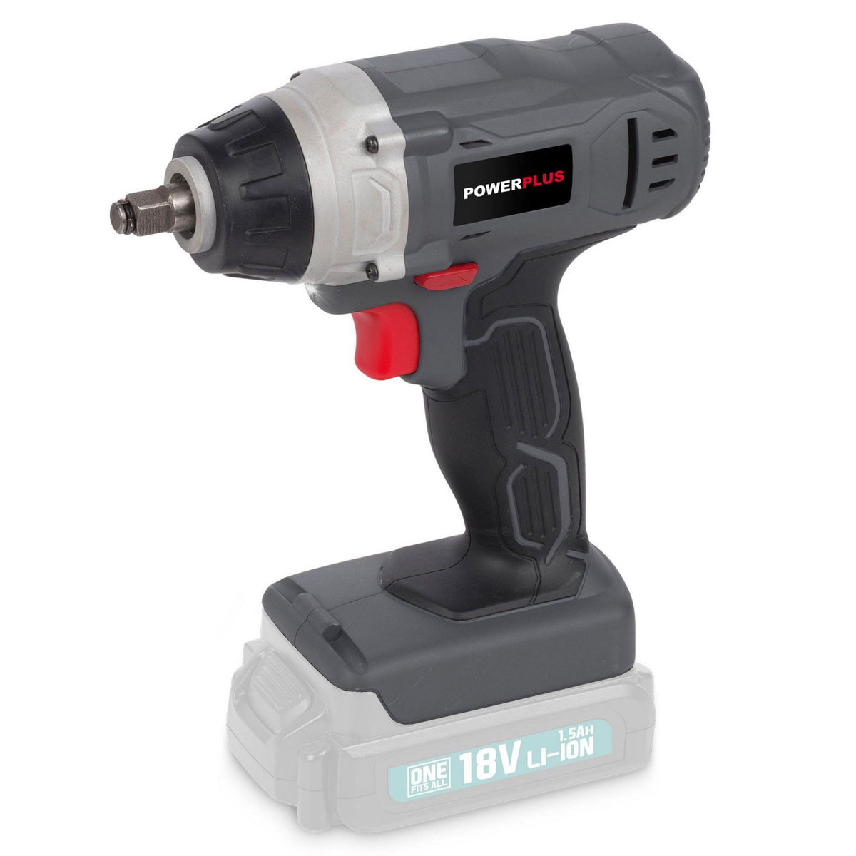 POWERPLUS Clé à choc à batterie 18v  sans batterie