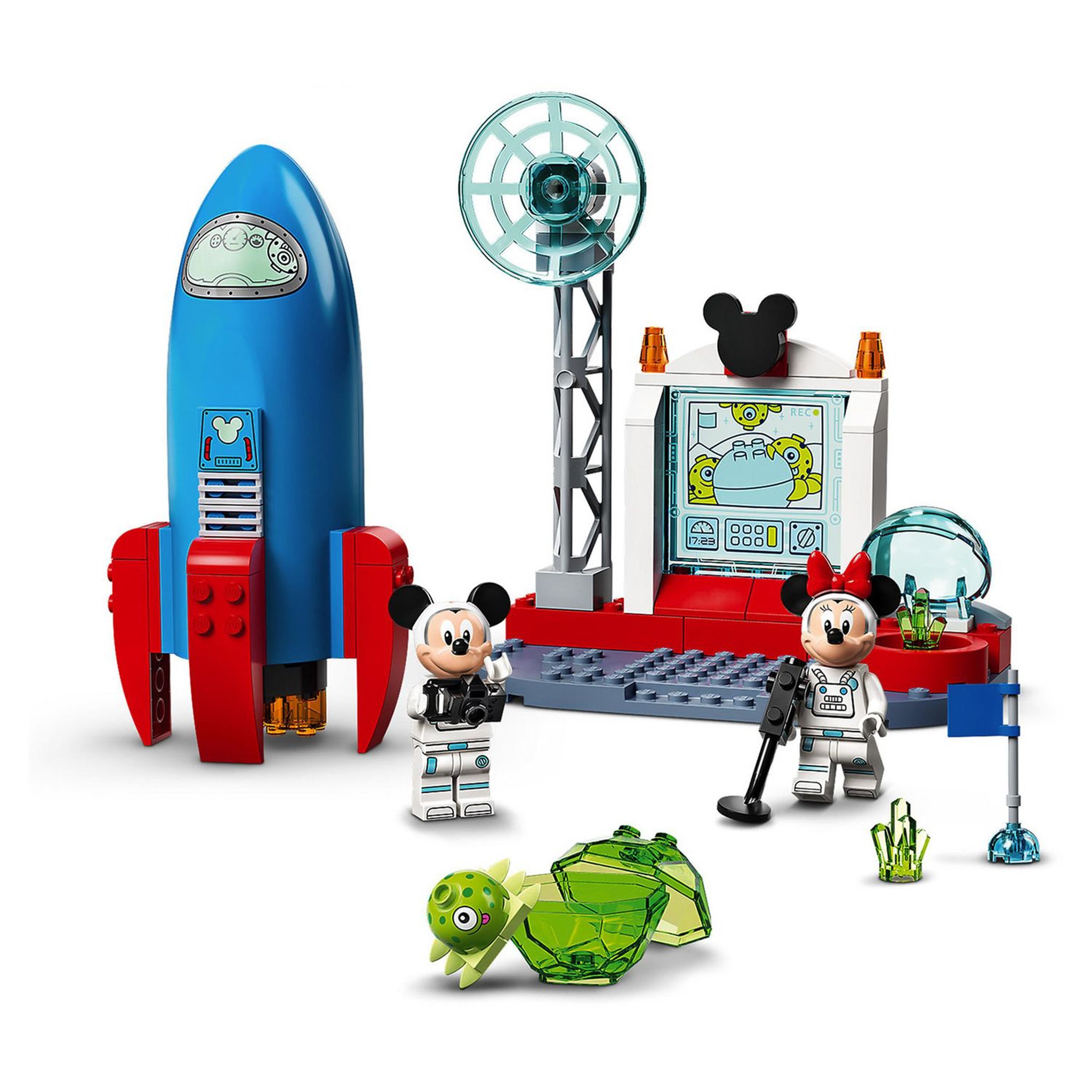 Voir la diapositive 3 : LEGO Disney 10774 - La fusée spatiale de Mickey Mouse et Minnie Mouse