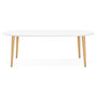 Voir la diapositive 2 : Paris Prix Table de Repas Extensible  Jane  120-220cm Blanc