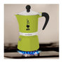 Voir la diapositive 2 : BIALETTI Cafetiere italienne - BIALETTI - RAINBOW - 6 tasses - 0,30 L - Vert