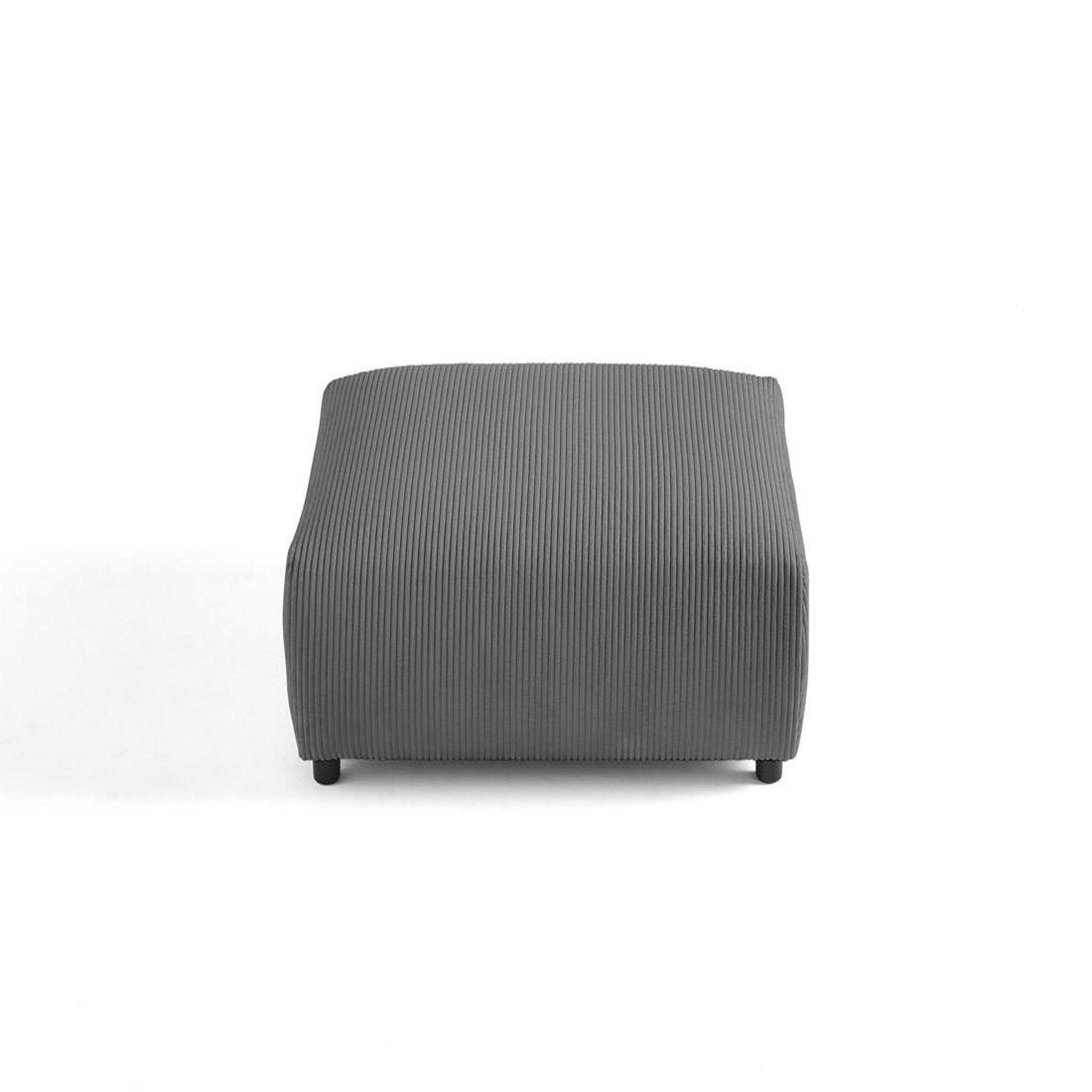 Voir la diapositive 4 : LISA DESIGN Garance - pouf modulable - en velours côtelé