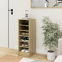 Voir la diapositive 1 : VIDAXL Armoire a chaussures Chene Sonoma 31,5x35x90 cm Bois ingenierie