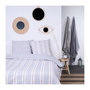 Voir la diapositive 1 : Today Parure de lit - TODAY Kargo - 220x240 cm - 2 personnes - coton imprimé rayé
