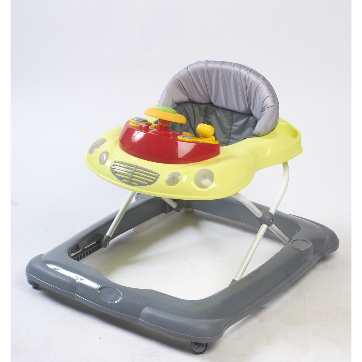 COMPTINE Trotteur bébé avec tablette de jeux amovible Witty music